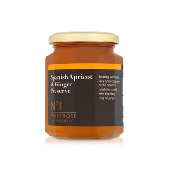Waitrose No.1 Apricot Ginger Jam 320g