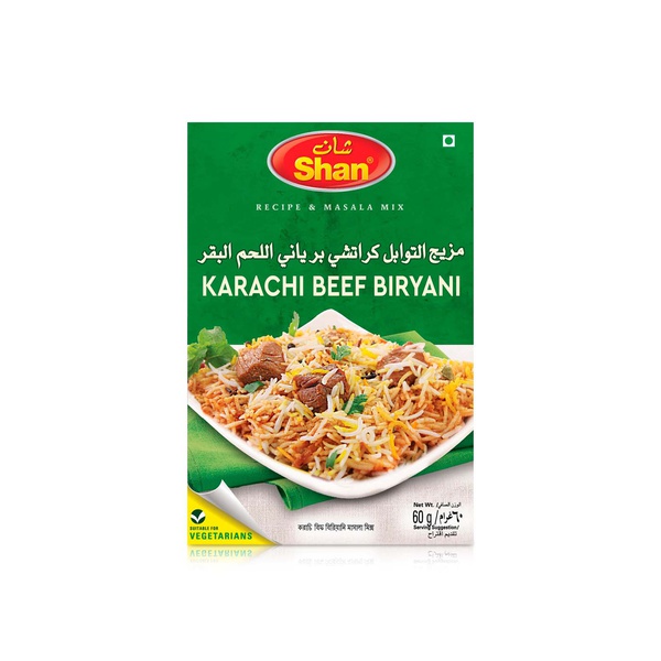 Shan Karachi Beef Biryani Mix 60g