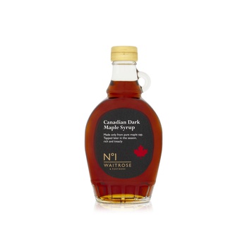 Waitrose No.1 Canadian Maple Syrup No.2 Amber 330g