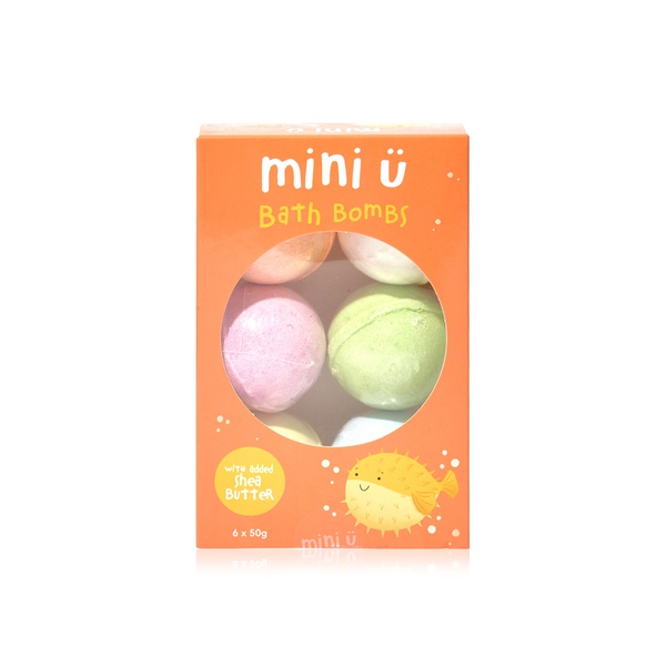 Mini U Bath Bombs 6 x 50g