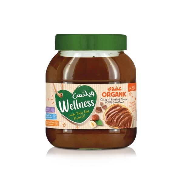 Wellness Organic Cocoa Hazelnut Spread 350g