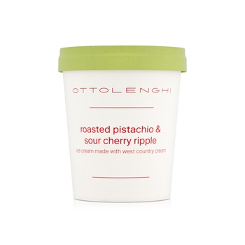 Ottolenghi Roasted Pistachio & Sour Cherry Ripple Ice Cream 480ml