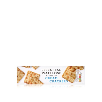 Waitrose Essential Cream Crackers 300g