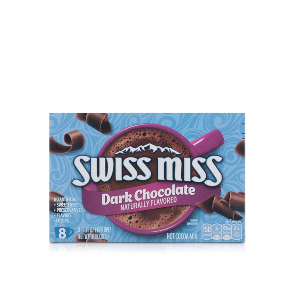 Buy Swiss Miss dark chocolate hot cocoa mix 283g in UAE