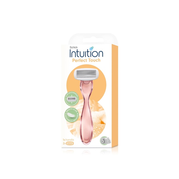Schick Intution Perfect Touch Kit Razor with 2 Blades