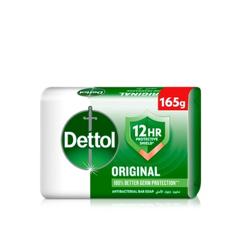Dettol Original Antibacterial Bar Soap 165g