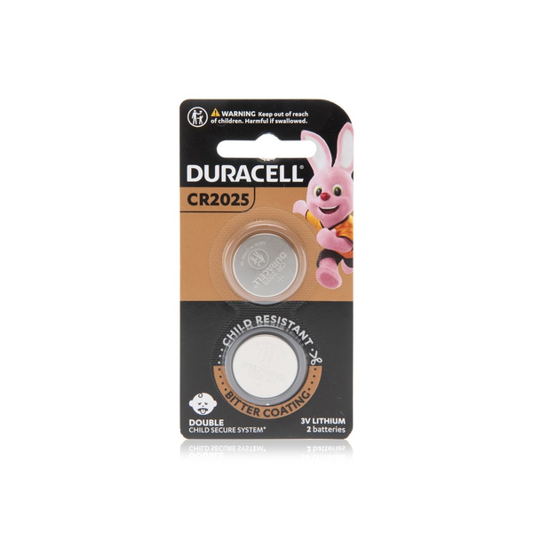 Duracell lithium 2025 coin battery 2 pack CR2025 - Spinneys UAE