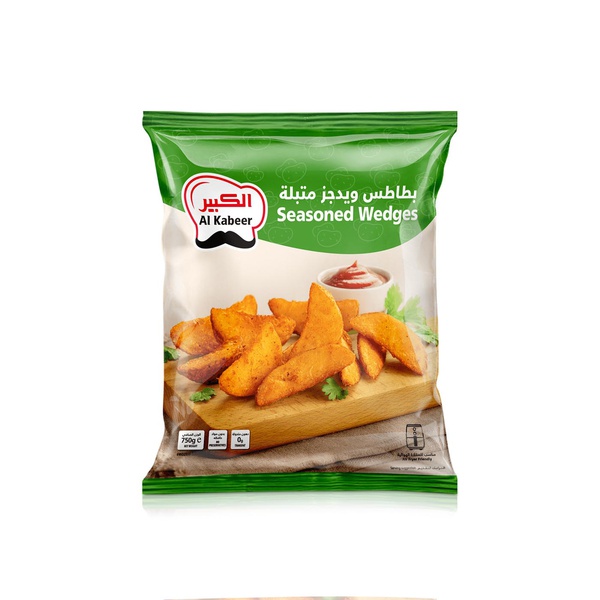 Al Kabeer Seasoned Wedges 750g