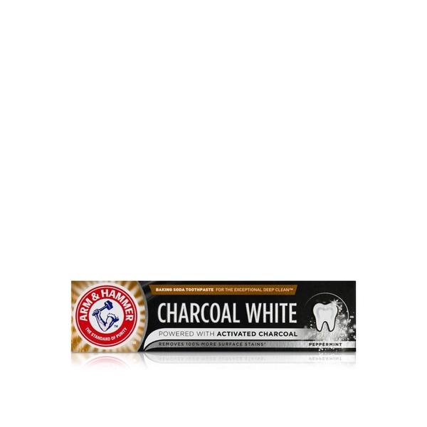 Arm & Hammer Charcoal White Peppermint Toothpaste 75ml