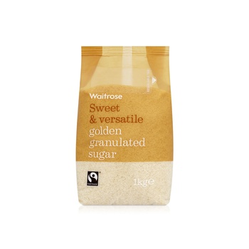 Waitrose Golden Granulated Sugar 1kg