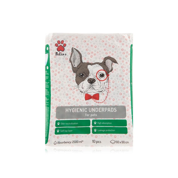 Petino Hygienc Underpad Dogs 60x 90cm 10s