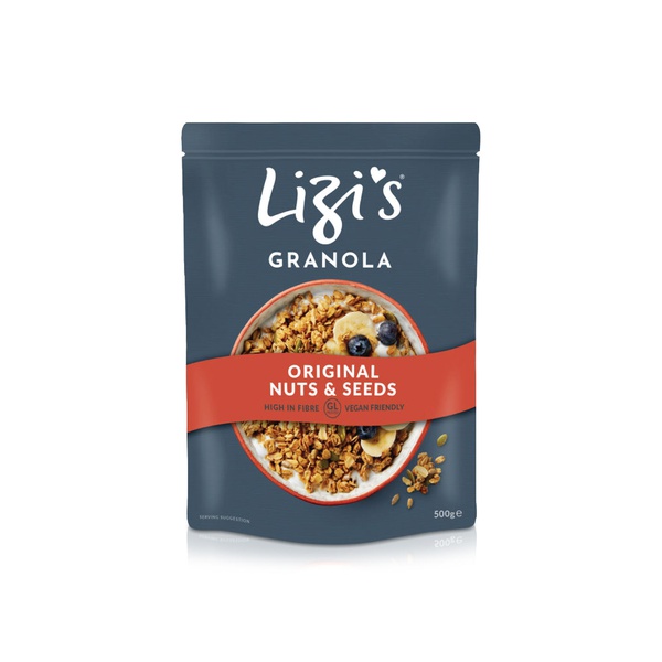 Lizi's Granola - Original Nuts and Seeds 500g