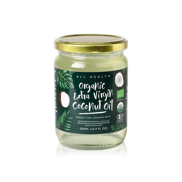 All Health Organic Extra Virgin Coconut Oil 500ml