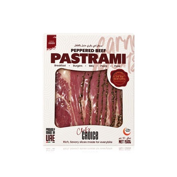 Carne Meats Peppered Beef Pastrami 150g