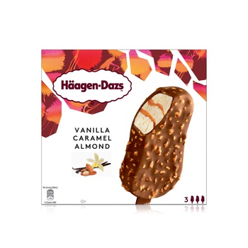 Haagen Dazs Vanilla Caramel Almond x 3 240ml