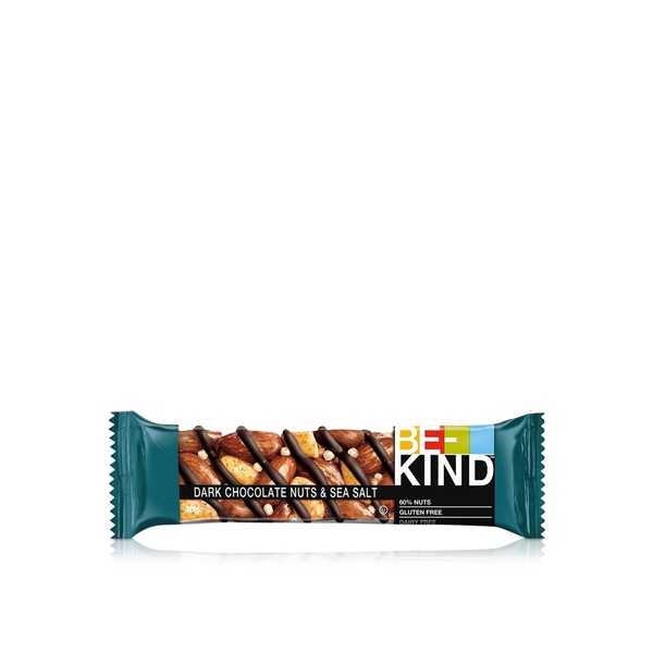 Be-Kind Dark Chocolate Nuts & Sea Salt Bar 40g