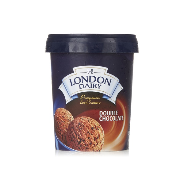 Buy London Dairy double chocolate ice cream 500ml in UAE