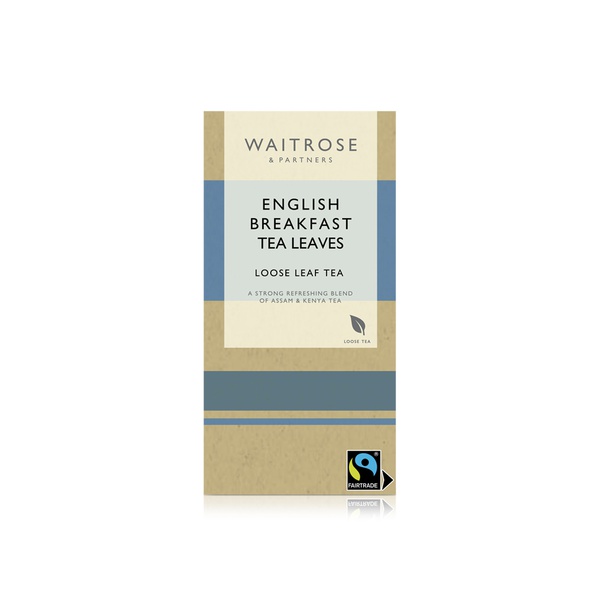 Waitrose English Breakfast Tea Leaves 125g