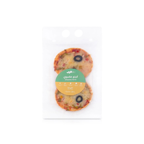 Raha Bakehouse Organic Keto Mini Pizza x 2 60g