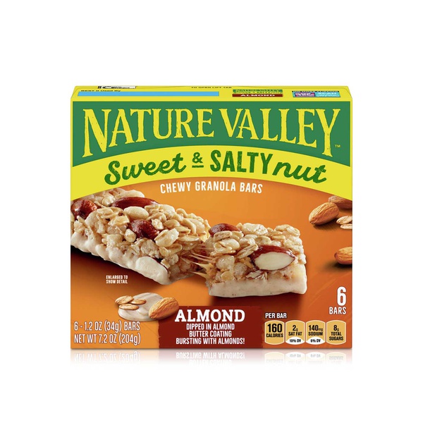 Nature Valley Almond Sweet & Salty Chewy Granola Bars 6s 204g