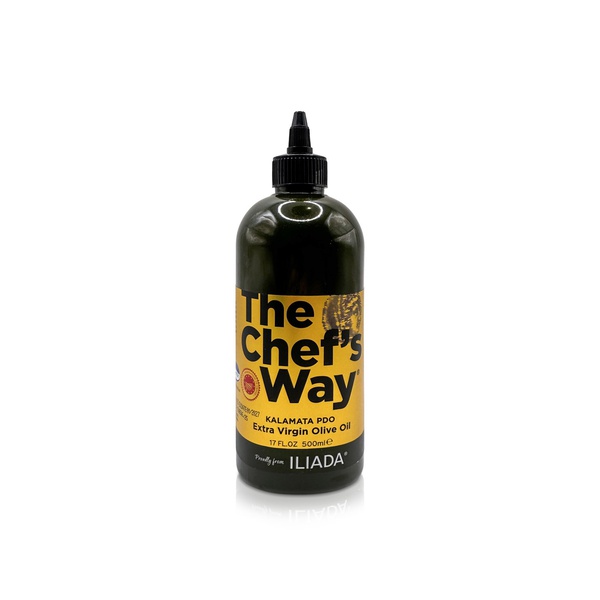 Iliada Kalamata PDO Extra Virgin Olive Oil Squeeze Bottle 500ml