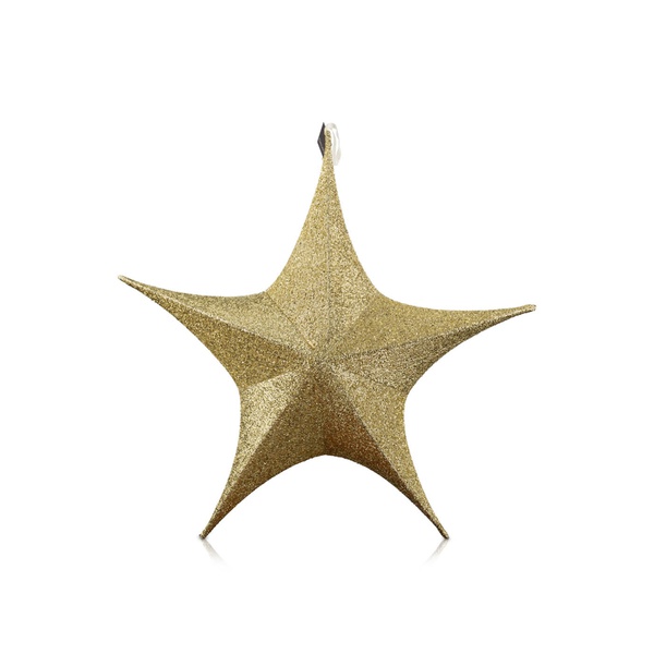 Kaemingk Hanging Star Gold 80cm