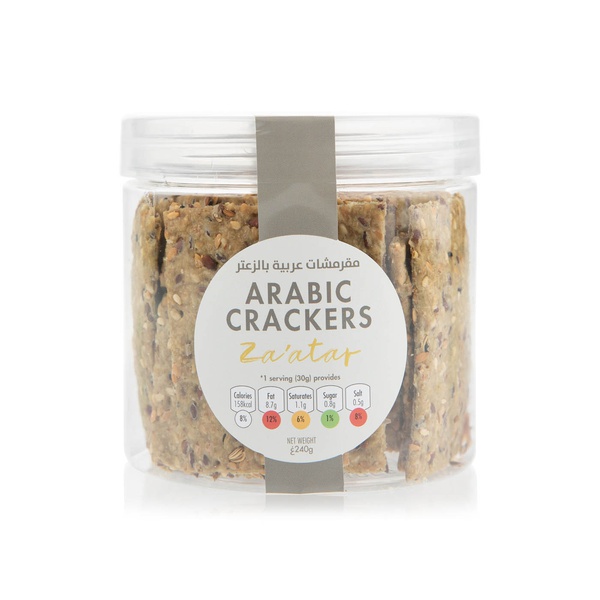Spinneysfood Arabic Crackers Zatar 240g