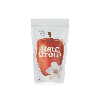 RawGrow  Dried Apple Slices 60g