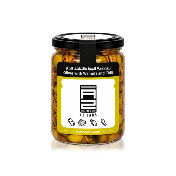 AZ Jars Olives, Walnuts & Chili Mix 250ml
