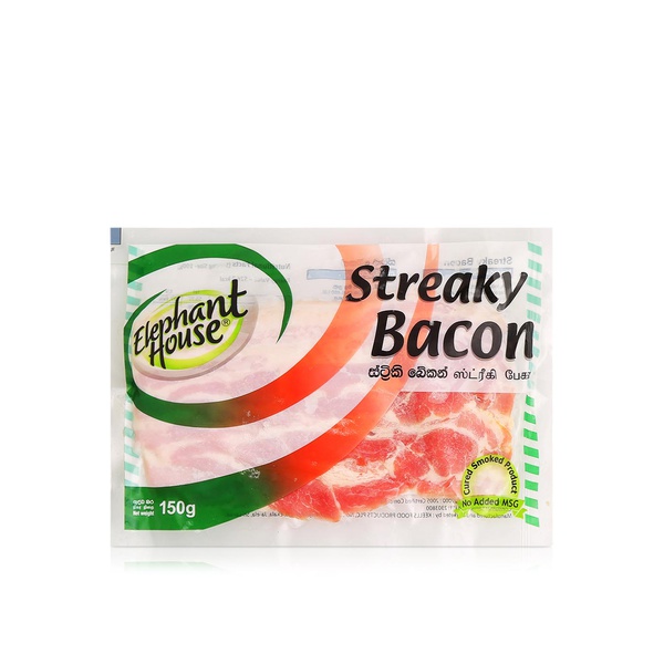 Elephant House Streaky Bacon 150g