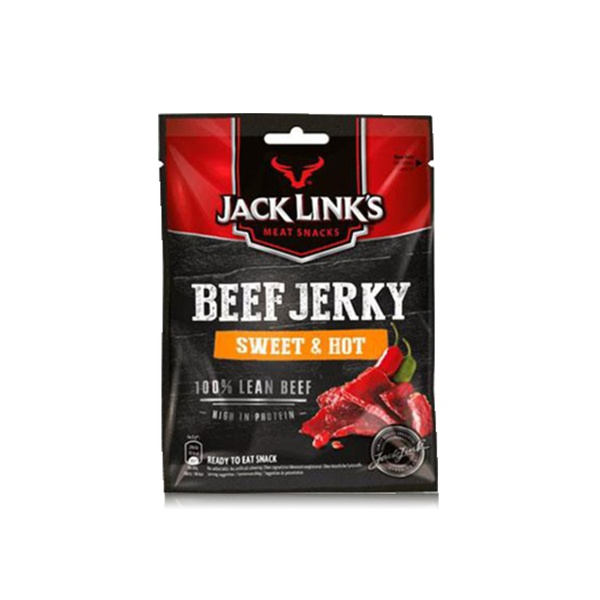 اشتري Jack Links beef jerky sweet & hot 25g في الامارات