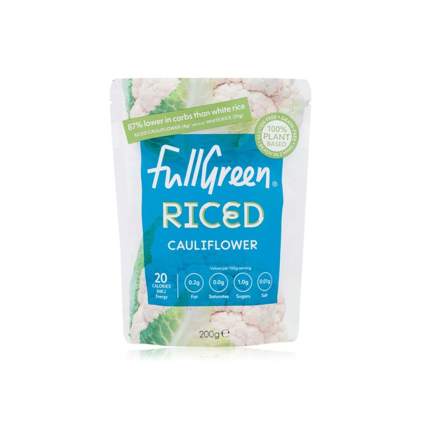 Full Green Riced Cauliflower 200g