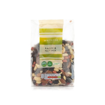 Waitrose Nuts & Raisins 500g