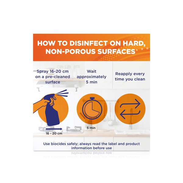 Mr Muscle Multi Purpose Cleaner Disinfectant Trigger 500ml