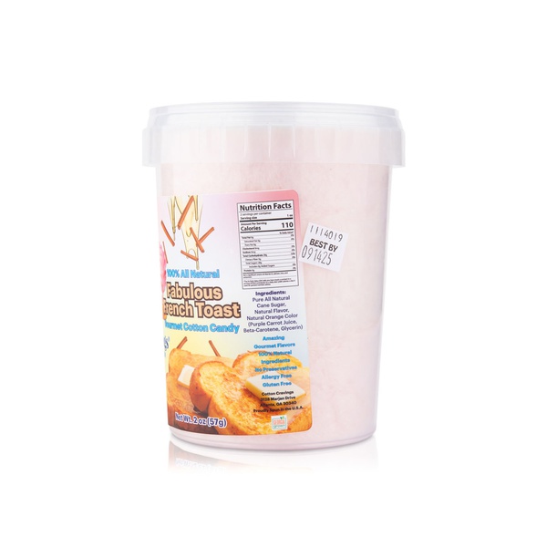 Cotton Cravings Fabulous French Toast Gourmet Cotton Candy 57g