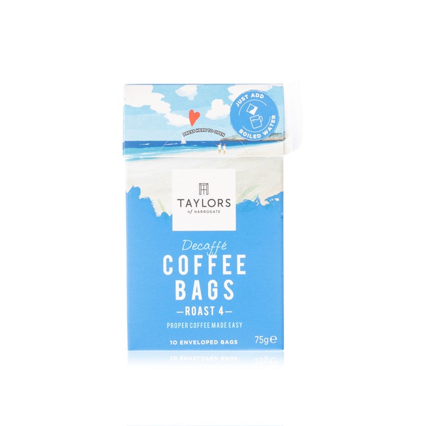 اشتري Taylors of Harrogate decaf coffee bags 75g في الامارات