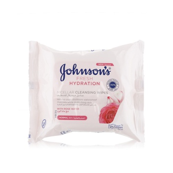 Johnson's Hydration Micellar Cleansing Wipes 25s