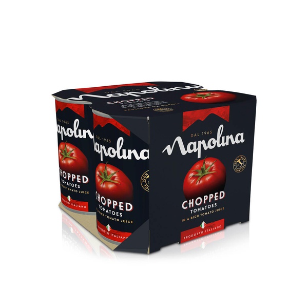Napolina Chopped Tomatoes 4 x 400g