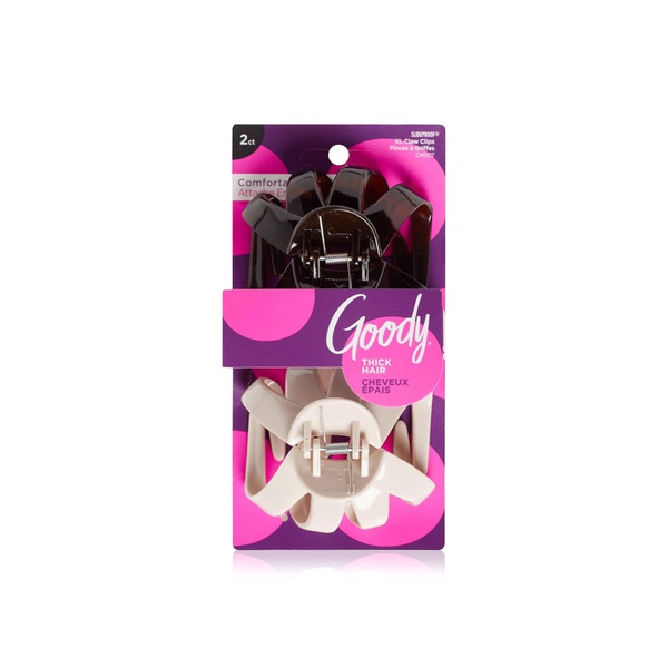 Goody XL Claw Clips for Thick Hair x 2