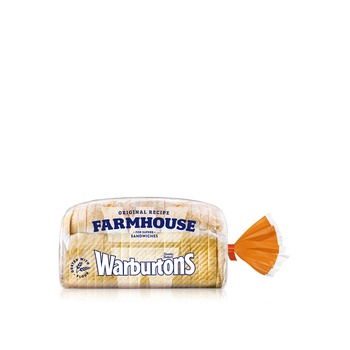 Warburtons White Farmhouse Bread 800g