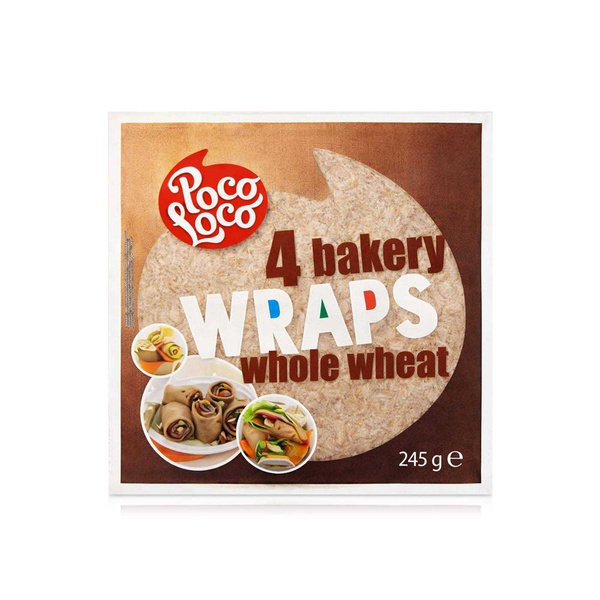 Poco Loco Multigrain Wraps 25cm x4