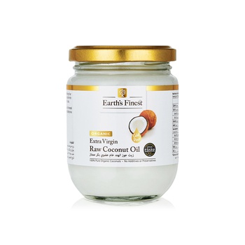 Earth's Finest Organic Extra Virgin Coconut Oil 200ml