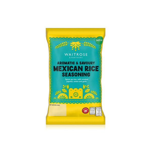 Waitrose Mexican Spicy Rice Seasoning 30g