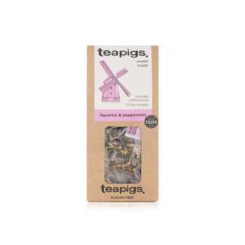 Teapigs Peppermint and Liquorice Tea Bags 15 Pack 45g