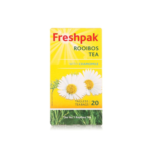 Buy Freshpak rooibos tea with chamomile x20 30g in UAE