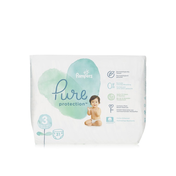 Pampers Pure Protection Nappies Size 3 x 31