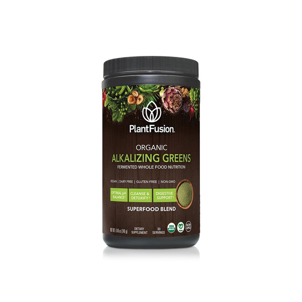 PlantFusion Alkalizing Greens Superfood Blend Powder 240g