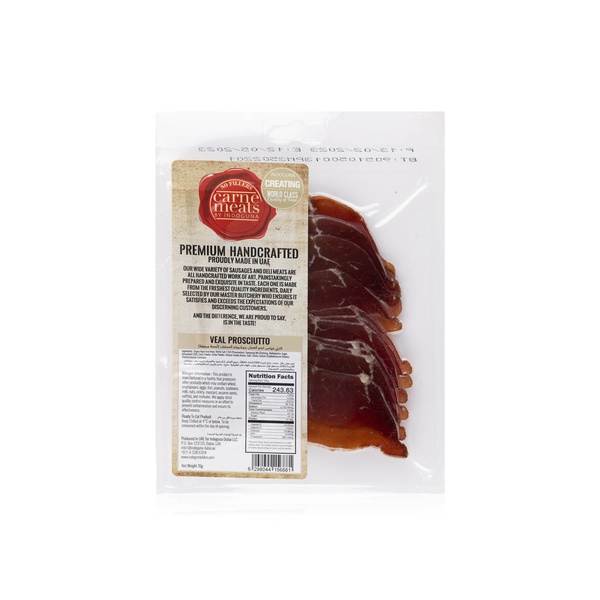 Carne Meats Sliced Veal Prosciutto 70g
