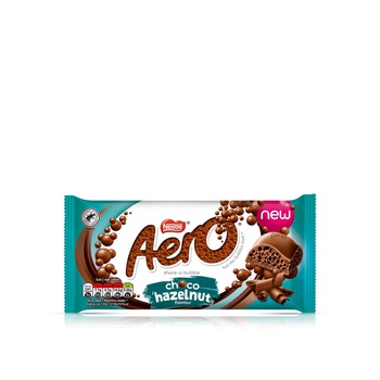 Aero Chocolate Hazelnut Slab 90g