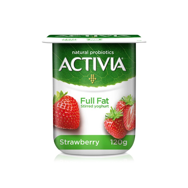 Activia Strawberry Yoghurt Full Fat 120g